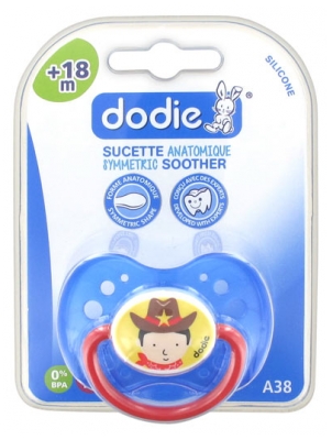 Dodie Sucette Anatomique Silicone + 18 Mois N°A38