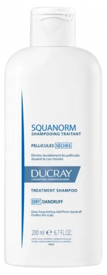 Ducray Squanorm Antischuppen-Shampoo Trockene Schuppen 200 ml