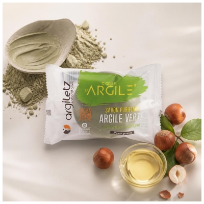 Săpun Purifiant cu Argilă Verde Argiletz 100 g