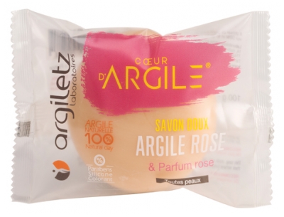 Argiletz Jabón de Arcilla Rosa Suave 100 g