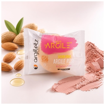 Argiletz Jemné mýdlo s růžovým jílem 100 g