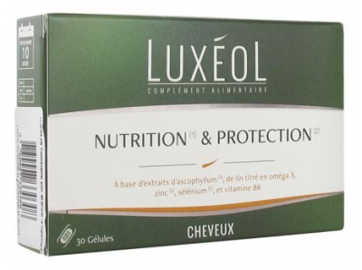 Luxéol Nutrition & Protection 30 Gélules (à consommer de préférence avant fin 02/2021)