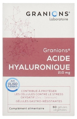 Granions Acide Hyaluronique 60 Gélules Végétales
