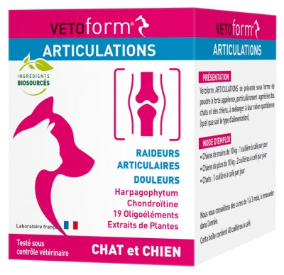 Vetoform Articulación Gato y Perro 100 g 
