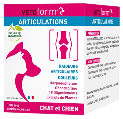 Vetoform Articulation Chat et Chien 100 g