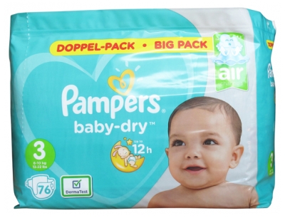 pampers baby dry size 3