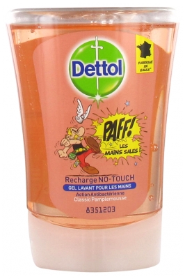 Dettol Refill No-Touch Antibacterial Gel Grapefruit 250ml