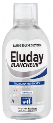 Pierre Fabre Oral Care Eluday Blancheur Bain de Bouche Quotidien 500 ml