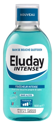 Pierre Fabre Oral Care Eluday Intense Bain de Bouche Quotidien 500 ml