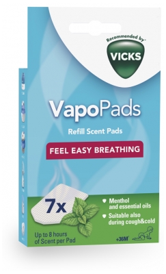 Vicks VapoPads 7 Recharges Parfumées au Menthol