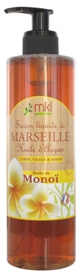 MKL Green Nature Savon Liquide de Marseille Huile d'Argan Huile de Monoï 400 ml
