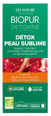 Biopur Detoxine Détox Peau Sublime 200 ml (à consommer de préférence avant fin 04/2021)