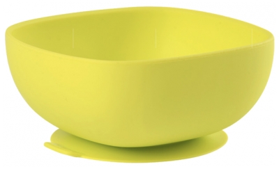Béaba Silicone Bowl With Suction Cup 4 Months and + - Colour: Green