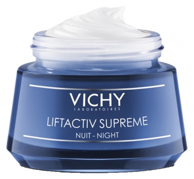 Vichy Supreme Przeciwzmarszczkowa i Ujędrniająca Pielęgnacja na noc 50 ml