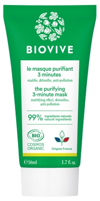 Biovive Organic Purifying 3-Minute Mask 50ml