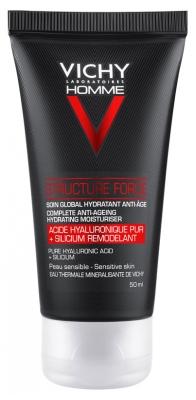 Vichy Homme Structure Force Soin Global Hydratant Anti-Âge 50 ml