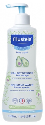 Mustela Eau Nettoyante Sans Rinçage à l'Avocat 500 ml