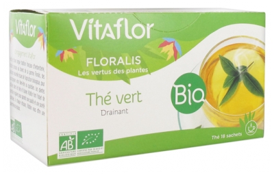 Vitaflor Organic Green Tea 18 Sachets