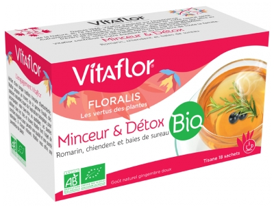 Vitaflor Minceur & Détox Bio 18 Sachets