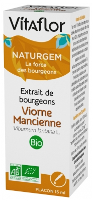 Vitaflor Naturgem Extrait de Bourgeons Viorne Mancienne Bio 15 ml
