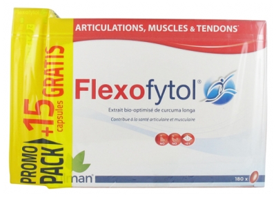 Tilman Flexofytol Articulations 180 Capsules + 15 Capsules Offered