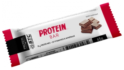 STC Nutrition Barre Protéinée Goût Chocolat 45 g