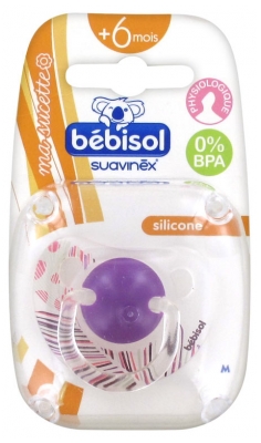 Bébisol Physiological Silicone Dummy 6 Months and + (M)