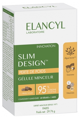 Elancyl Slim Design Slimness Capsule 60 Capsules