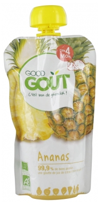 Good Goût Ananas dès 4 Mois Bio 120 g