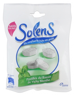 Solens Vichy Lozenges Mint Sugar Free 100g