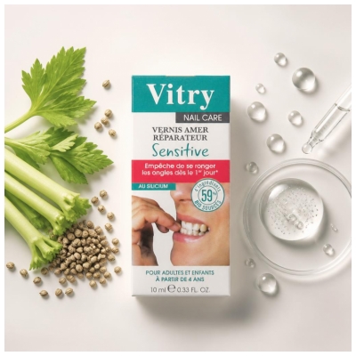 Vitry Nail Care Vernis Amer Réparateur Sensitive 10 ml