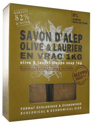 Tadé Olive and Laurel Aleppo Soap Bulk 1kg