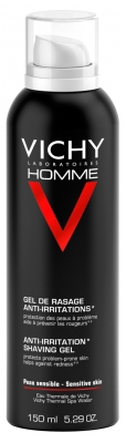 Vichy Homme Gel para el Afeitar Antiirritaciones 150 ml