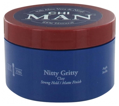 CHI Man Nitty Gritty Clay Argile de Fixation Capillaire 85 g