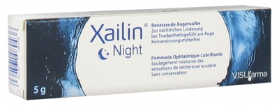 VISUfarma Xailin Nachtschmier-Augensalbe 5 g