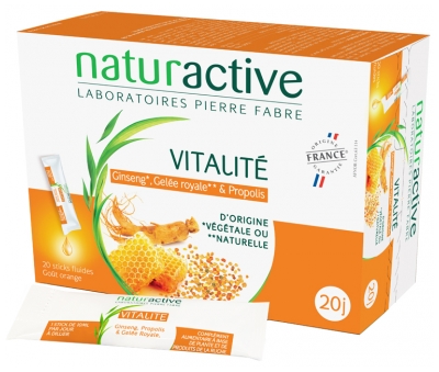 Naturactive Vitality 20 Bastoncini Fluidi