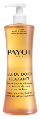 Payot Le Corps Huile de Douche Relaxante Huile de Douche Délassante aux Extraits de Jasmin et de Thé Blanc 400 ml