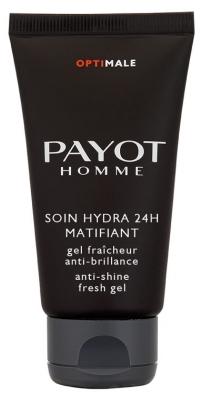 Payot Homme Optimale Soin Hydra 24H Matifiant Gel Fraîcheur Anti-Brillance 50 ml