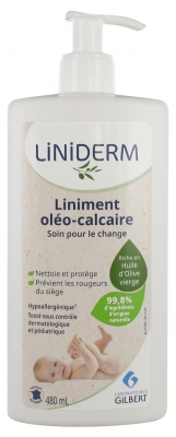 Gilbert Liniderm Liniment Oléo-Calcaire Flacon-Pompe 480 ml
