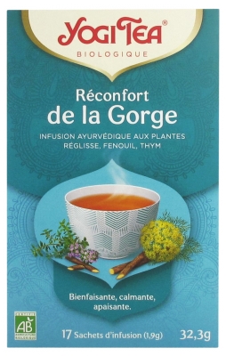 Yogi Tea Réconfort de la Gorge Bio 17 Sachets