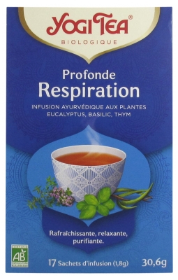 Yogi Tea Respirație Profundă Bio 17 Pliculețe