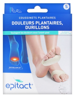 Epitact Coussinets Plantaires Douleurs Plantaires Durillons - Taille : S
