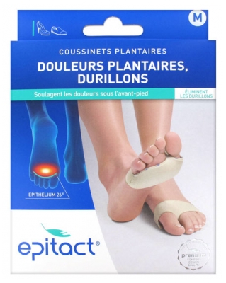 Epitact Coussinets Plantaires Douleurs Plantaires Durillons - Taille : 39/41