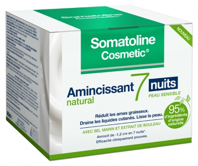 Somatoline Cosmetic Adelgazante 7 Noches Natural Piel Sensible 400 ml