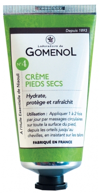 Laboratoire du Gomenol N°4 Crème Pieds Secs 75 ml