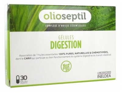 Olioseptil Gélules Digestion 30 Gélules (à consommer de préférence avant fin 06/2021)