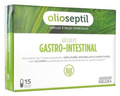 Olioseptil Gastro-Intestinal 15 Gélules (à consommer de préférence avant fin 05/2021)