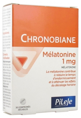 Pileje Chronobiane Mélatonine 1 mg 30 Comprimés