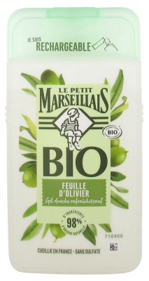 Le Petit Marseillais Odświeżający żel pod Prysznic Organiczny Liść Oliwny 250 ml