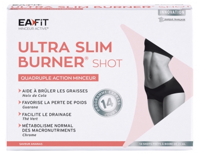 Eafit Ultra Slim Burner Shot Quadruple Slimming Action 14 Shots
